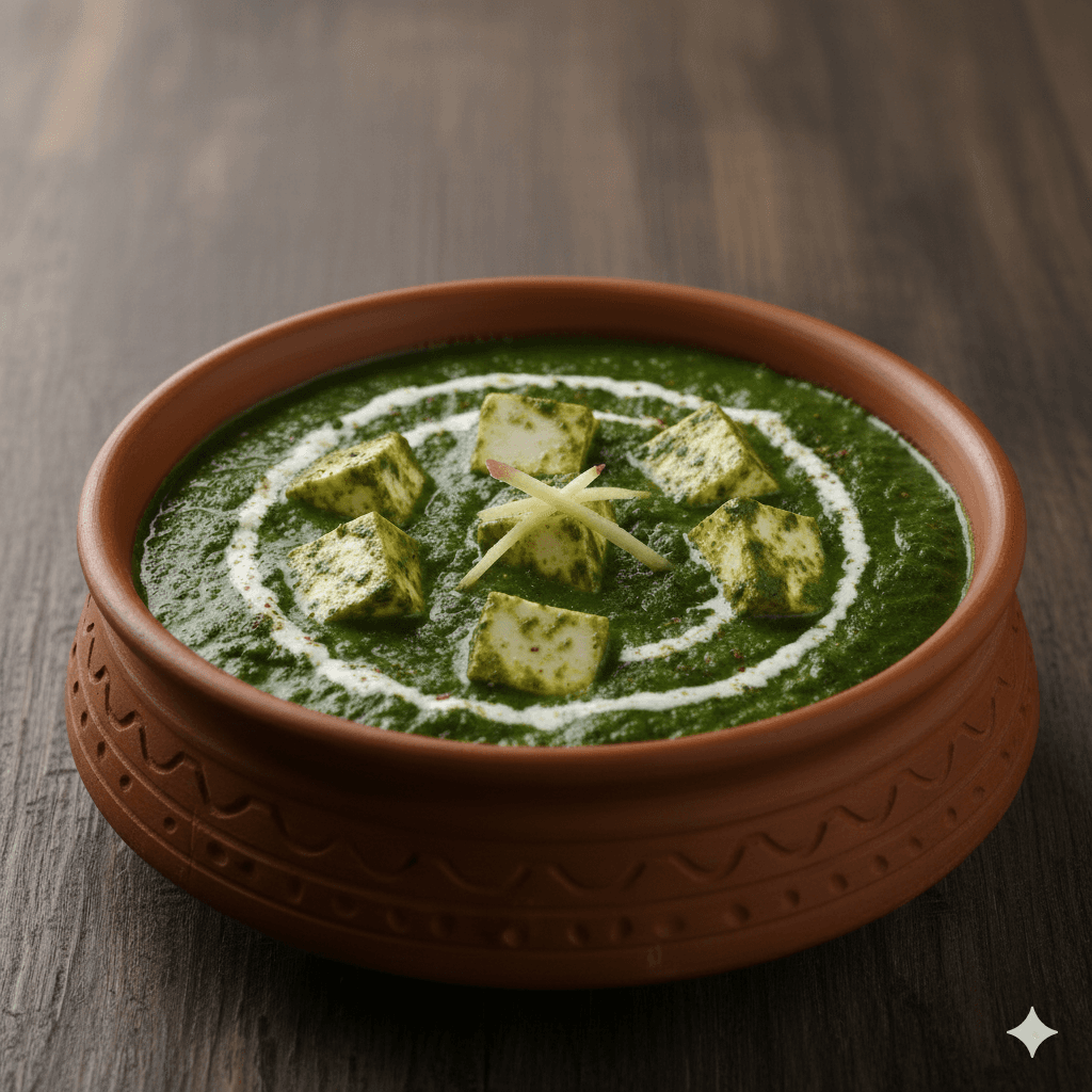 Palak paneer